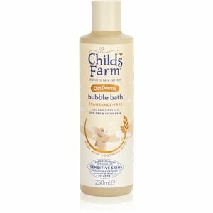 Childs Farm OatDerma Bubble Bath bublinková koupel a mycí gel bez parfemace pro děti 250 ml obraz