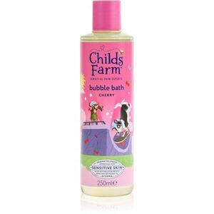 Childs Farm OatDerma Bubble Bath bublinková koupel a mycí gel bez parfemace pro děti Cherry 250 ml obraz