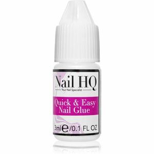 Nail HQ Quick & Easy Nail Glue lepidlo na nehty 3 ml obraz