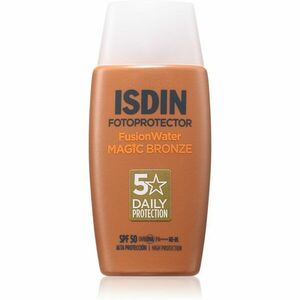 ISDIN Fotoprotector FusionWater Magic Bronze ochranný tónovaný fluid na obličej SPF 50 50 ml obraz