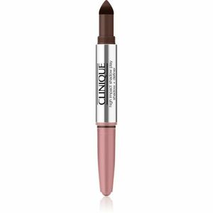 Clinique High Impact™ Shadow Play oční stíny v tužce duo odstín Pink + Black Honey 1.9 g obraz