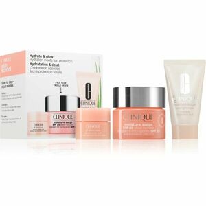 Clinique Hydrate & Glow Sun Set dárková sada pro intenzivní hydrataci pleti obraz
