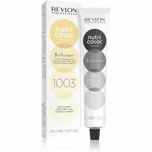 Revlon Professional Nutri Color Filters Toning vyživující tónovací maska pro profesionální použití 1003 100 ml obraz
