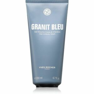 Yves Rocher Granit Bleu sprchový gel na tělo a vlasy 200 ml obraz