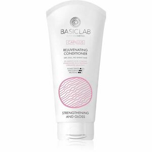 BasicLab Dermocosmetics Capillus regenerační kondicionér pro silné, hrubé a suché vlasy 100 ml obraz