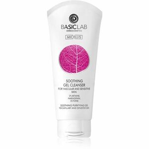 BasicLab Dermocosmetics Micellis zklidňující čisticí gel pro citlivou a zarudlou pleť 100 ml obraz