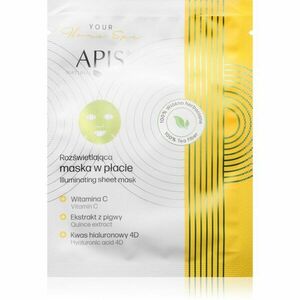 Apis Natural Cosmetics Home Spa rozjasňující maska na obličej 20 g obraz
