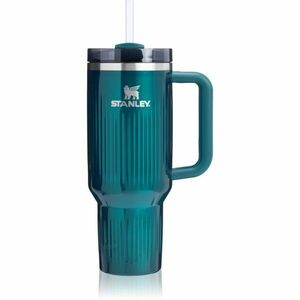 Stanley Quencher H2.O FlowState™ Fluted Tumbler nerezový tumbler s brčkem velký Marina Shine 1180 ml obraz