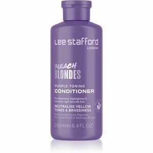 Lee Stafford Bleach Blondes Toning Conditioner tónovací kondicionér pro blond a melírované vlasy 250 ml obraz