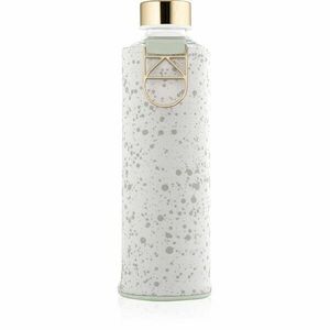 Equa Mismatch skleněná láhev na vodu + obal z umělé kůže barva Essence 550 ml obraz