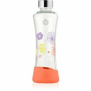 Equa FlowerHead skleněná láhev na vodu Poppy 550 ml obraz