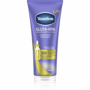 Vaseline Gluta-Hya Overnight Radiance tělové sérum pro rozjasnění pleti 200 ml obraz