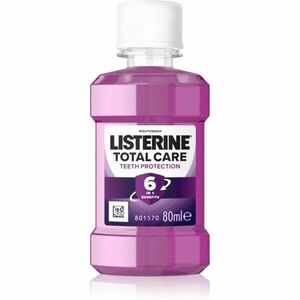 Listerine Total Care Teeth Protection ústní voda pro kompletní ochranu zubů 6 v 1 80 ml obraz
