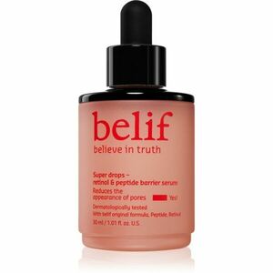 belif Super Drops Retinol & Peptide Barrier Serum intenzivně zpevňující sérum s peptidy 30 ml obraz