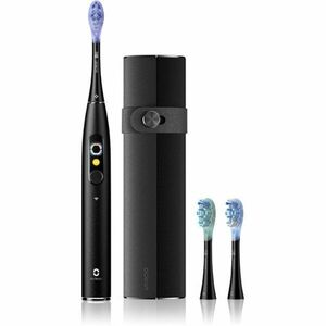 Oclean X Ultra 20 Set sonický zubní kartáček + 2 náhradní hlavice s cestovním pouzdrem Black obraz