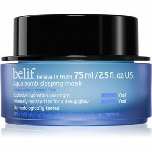 belif Aqua Bomb Sleeping Mask intenzivní hydratační maska na noc 75 ml obraz