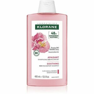 Klorane Pivoňka Soothing Sensitive Hair Scalp Shampoo šampon pro citlivou pokožku hlavy 400 ml obraz