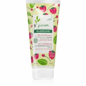 Klorane Junior šampon a sprchový gel 2 v 1 pro děti 200 ml obraz