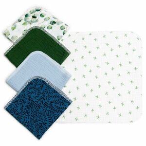 T-TOMI BIO Muslin Napkins ubrousky 25 x 25 cm Boy 5 ks obraz
