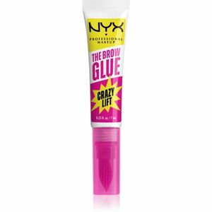 NYX Professional Makeup The Brow Glue Crazy Lift dlouhotrvající gel na obočí 7 ml obraz