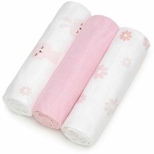T-TOMI TETRA Cloth Diapers HIGH QUALITY látkové pleny Bunnies 70x70 cm 3 ks obraz