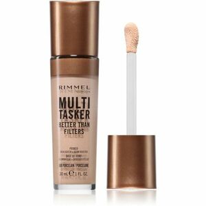 Rimmel Multi-Tasker Better Than Filters rozjasňující podkladová báze pro sjednocení barevného tónu pleti odstín 000 Porcelain 30 ml obraz