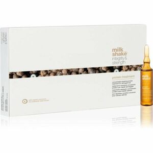 milk_shake® Integrity & Strength Protein Treatment koncentrované sérum pro poškozené vlasy s proteiny 8x10 ml obraz