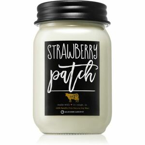 Milkhouse Candle Co. Strawberry Patch vonná svíčka Mason Jar 369 g obraz