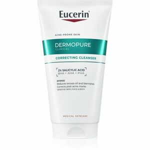Eucerin DermoPure Clinical Correcting Cleanser exfoliační čisticí gel na obličej a tělo 150 ml obraz