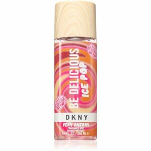 DKNY Be Delicious Ice Pop Very Cherry parfémovaný tělový sprej pro ženy 250 ml obraz