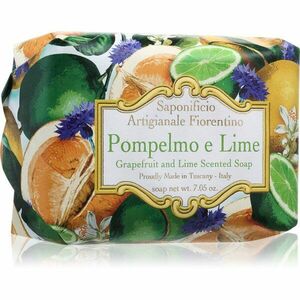 Saponificio Artigianale Fiorentino Grapefruit and Lime Perfumed Soap přírodní tuhé mýdlo 200 g obraz