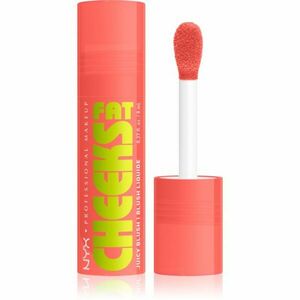 NYX Professional Makeup Fat Cheeks Juicy Blush tekutá tvářenka odstín 01 Papaya Plump 8 ml obraz