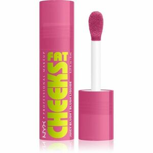 NYX Professional Makeup Fat Cheeks Juicy Blush tekutá tvářenka odstín 07 Plum Pop 8 ml obraz