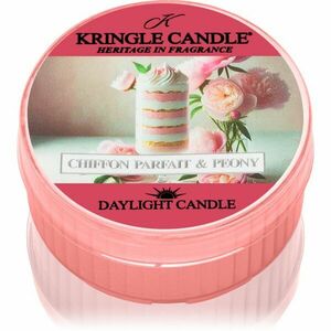 Kringle Candle Chiffon Parfait & Peony čajová svíčka 42 g obraz