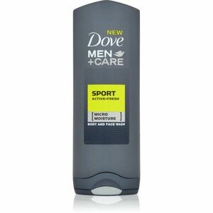 Dove Men+Care Active + Fresh sprchový gel na tělo a obličej 250 ml obraz