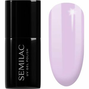 Semilac UV Hybrid Unique gelový lak na nehty odstín 145 Lila Story 7 ml obraz