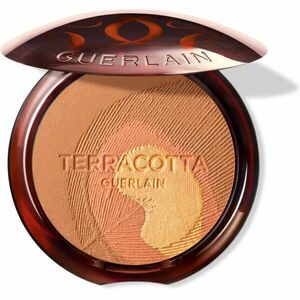 GUERLAIN Majestic Feathers Terracotta bronzující rozjasňující pudr limitovaná edice odstín Peacock 10 g obraz