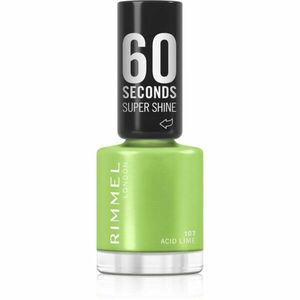 Rimmel 60 Seconds Super Shine lak na nehty odstín 107 Acid Lime 8 ml obraz