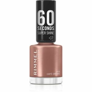 Rimmel 60 Seconds Super Shine lak na nehty odstín 111 Café Creme 8 ml obraz