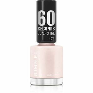 Rimmel 60 Seconds Super Shine lak na nehty odstín 108 Cameo Rose 8 ml obraz