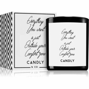 Candly & Co. Everything you want is just outside your comfort zone vonná svíčka 250 g obraz