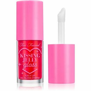 Too Faced Kissing Jelly Lip Oil Gloss olejový lesk na rty pro intenzivní hydrataci odstín Cherry Pie 4.5 ml obraz