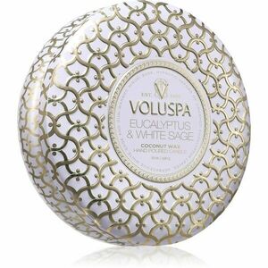 VOLUSPA Maison Blanc Eucalyptus & White Sage vonná svíčka v plechovce 340 g obraz