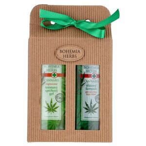 Bohemia Gifts & Cosmetics Cannabis dárková sada do sprchy obraz