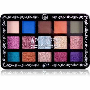 J.Cat Beauty Dia & Noche paletka očních stínů odstín 101 Dia 16 g obraz