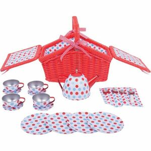 Bigjigs Toys Tea Set in Picnic Basket sada hraček 3y+ 1 ks obraz