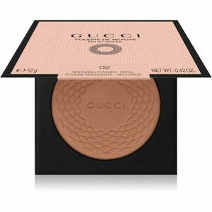 Gucci Gucci Beauty Poudre De Beauté Éclat Soleil Powder bronzer náhradní náplň odstín 02 12 g obraz