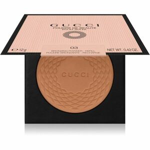 Gucci Gucci Beauty Poudre De Beauté Éclat Soleil Powder bronzer náhradní náplň odstín 03 12 g obraz