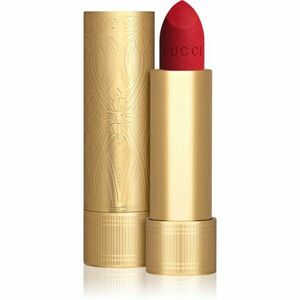 Gucci Gucci Beauty Rouge à Lèvres Matte Lipstick matná rtěnka odstín 25* Goldie Red 3.5 g obraz