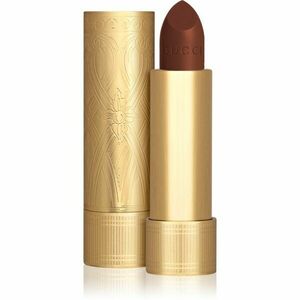 Gucci Gucci Beauty Rouge à Lèvres Satin Lipstick saténová rtěnka odstín 123 Auroral Amber 3.5 g obraz